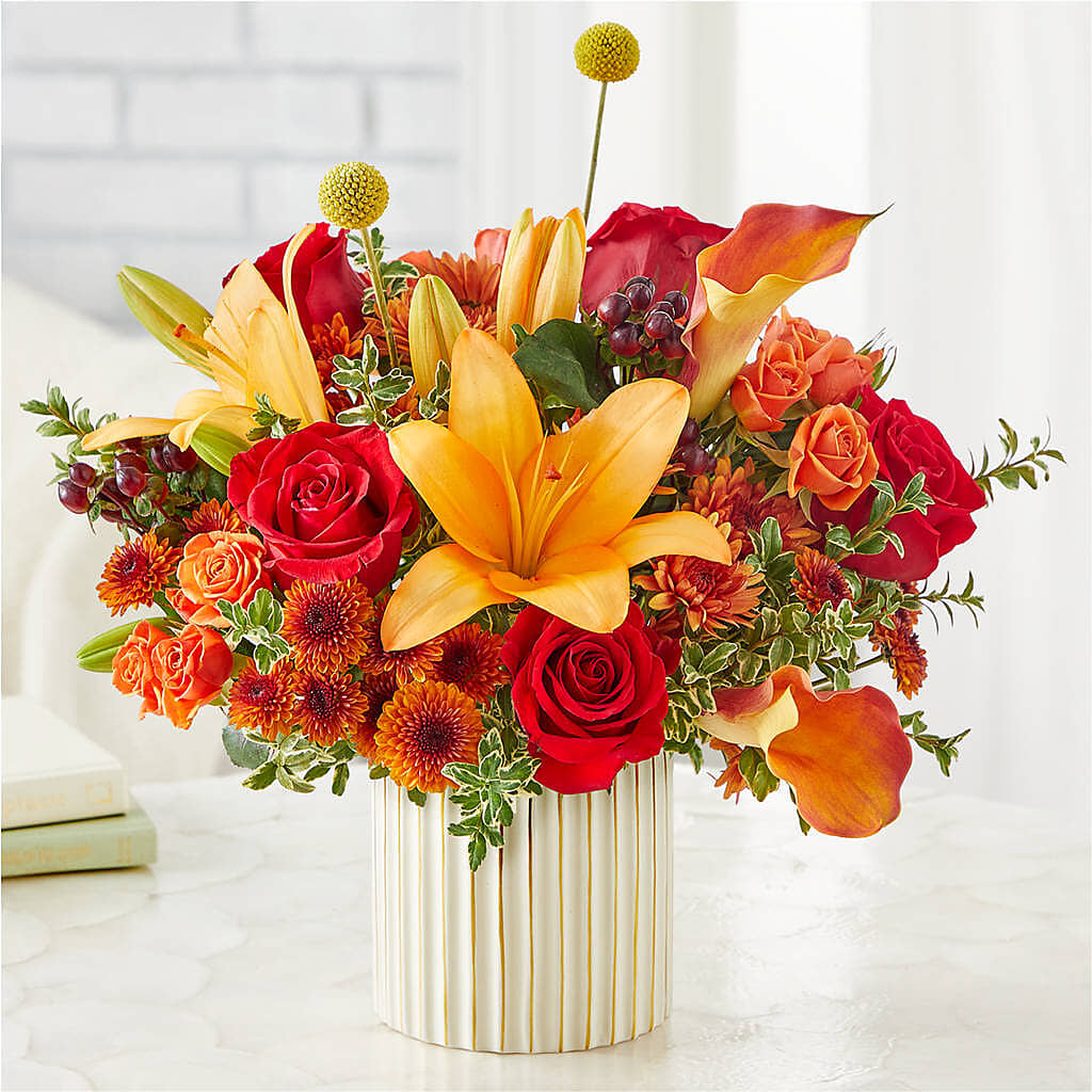 Scarlet Skies Bouquet –  Gcg Flowers, Cary NC