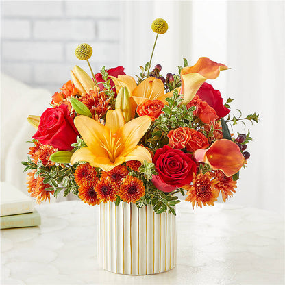 Scarlet Skies Bouquet –  Gcg Flowers, Cary NC