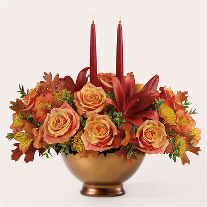 Harvest Table Centerpiece –  Gcg Flowers, Cary NC