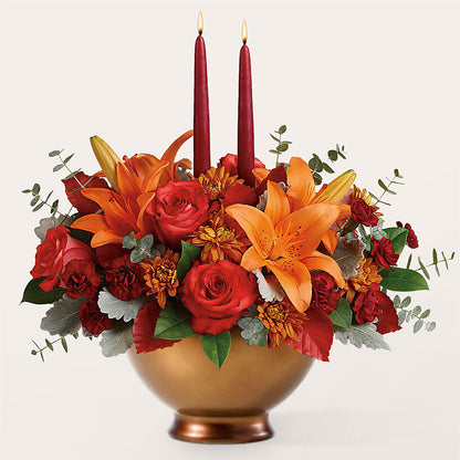 Fruits of Fall Centerpiece –  Gcg Flowers, Cary NC