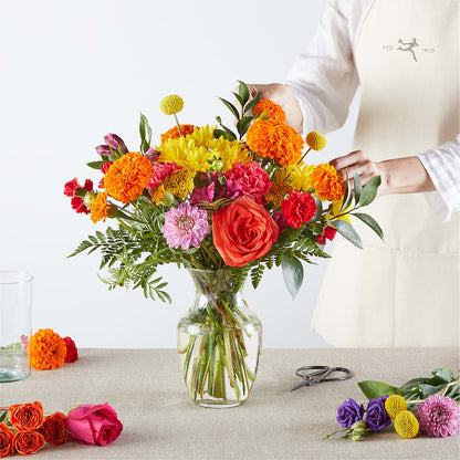 Feast of Color – A Florist Original –  Gcg Flowers, Cary NC