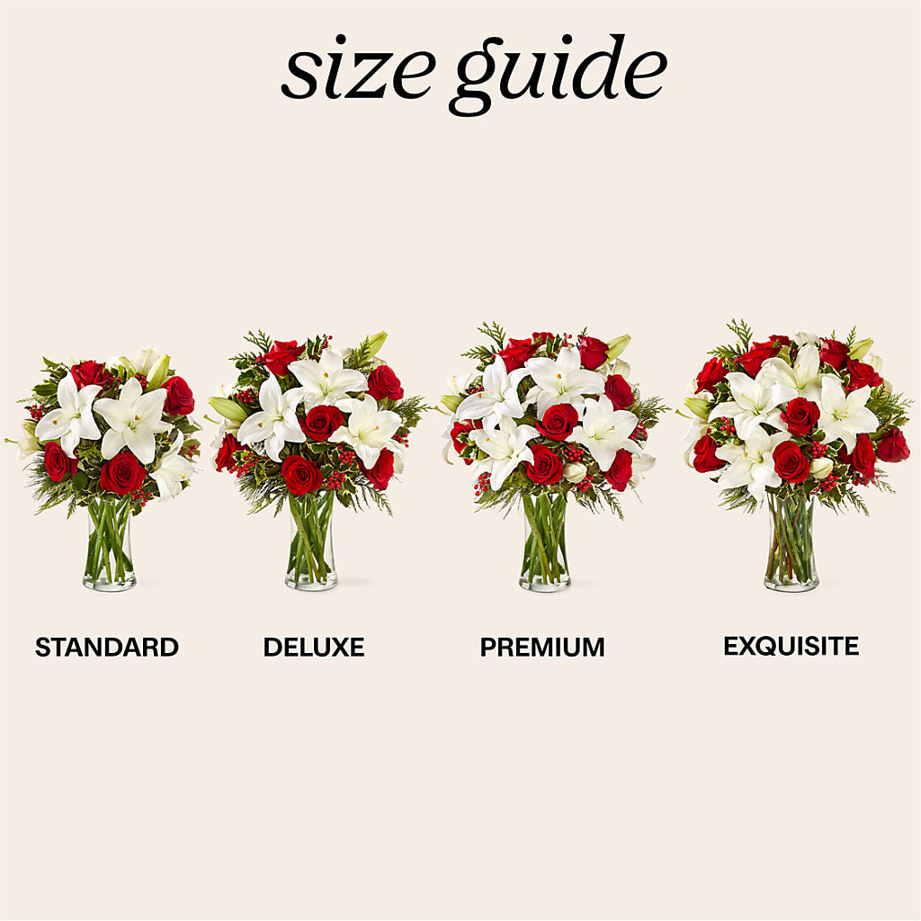 Sparkling Snowflakes Bouquet –  Gcg Flowers, Cary NC