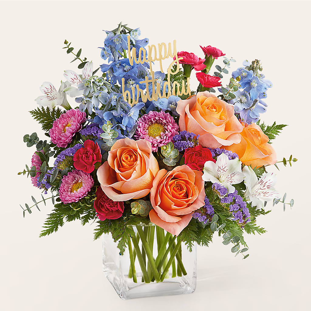 Birthday Bash Bouquet –  Gcg Flowers, Cary NC