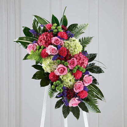 Refreshing Mix Standing Spray –  Gcg Flowers, Cary NC
