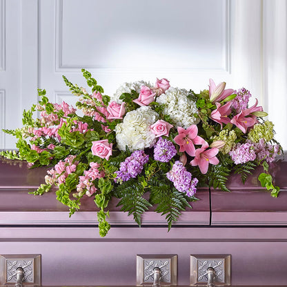 Life's Gratitude Casket Spray –  Gcg Flowers, Cary NC