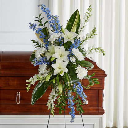 Eternal Impressions Standing Spray –  Gcg Flowers, Cary NC