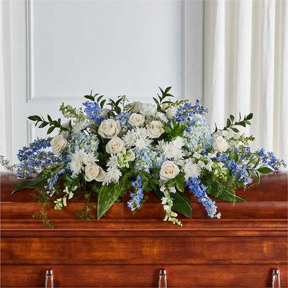 Timeless Essence Casket Spray –  Gcg Flowers, Cary NC