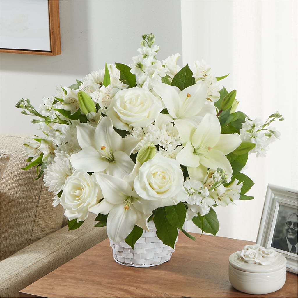 Peaceful Reflections Arrangement –  Gcg Flowers, Cary NC