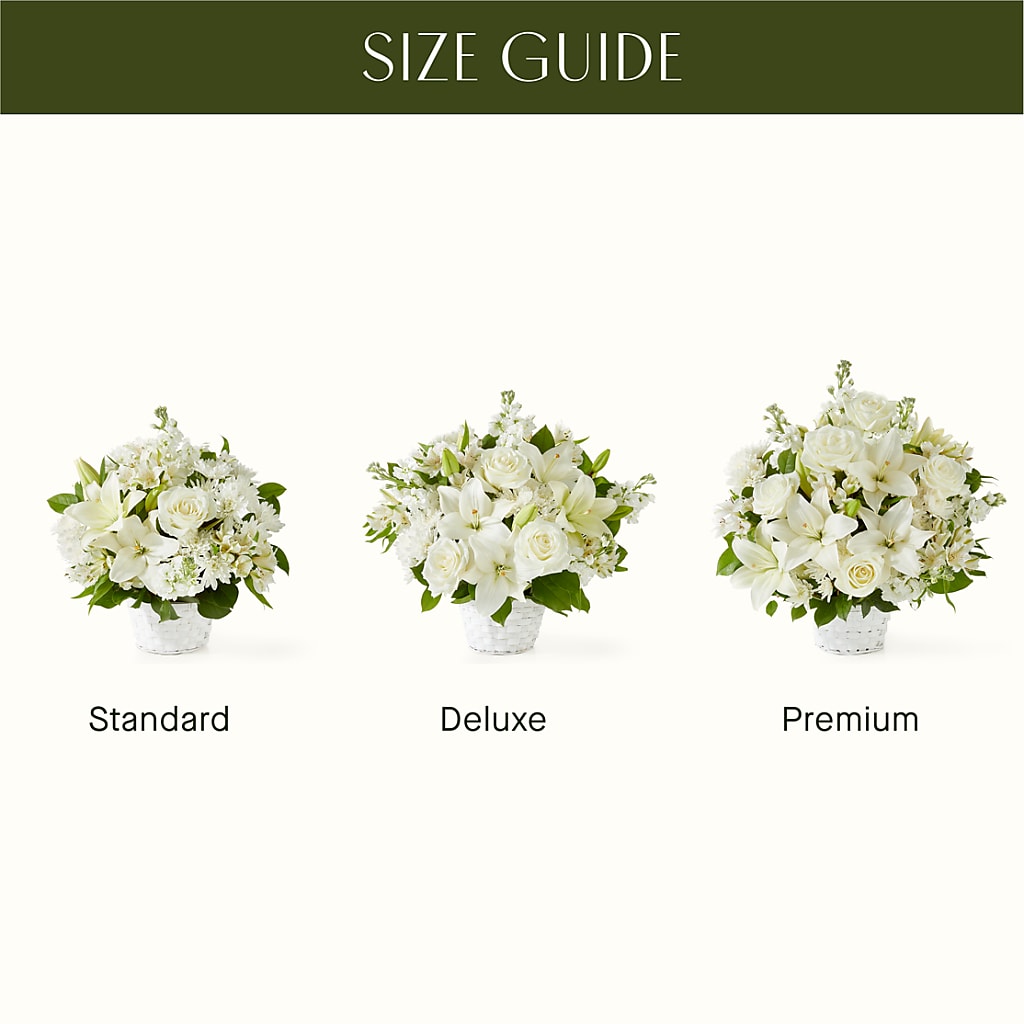 Peaceful Reflections Arrangement –  Gcg Flowers, Cary NC