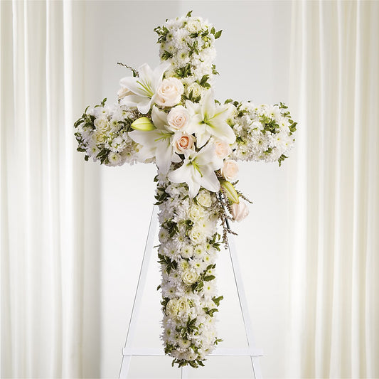 Spiritual Guidance Standing Spray –  Gcg Flowers, Cary NC