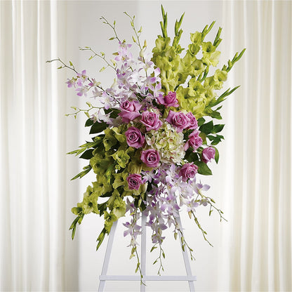 Lasting Legacy Standing Spray –  Gcg Flowers, Cary NC