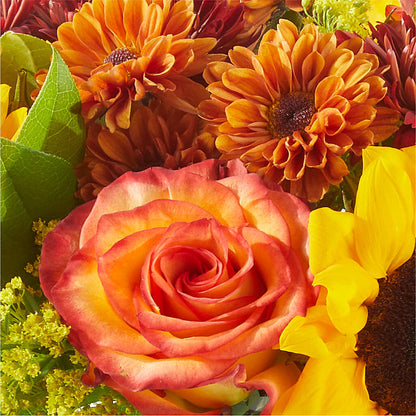 Flannel Scarf Bouquet –  Gcg Flowers, Cary NC
