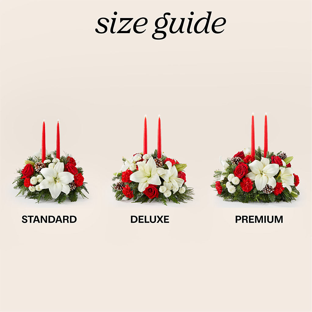 Seasonal Festivities Centerpiece –  Gcg Flowers, Cary NC