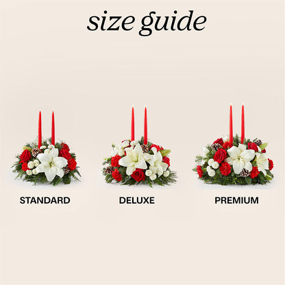 Seasonal Festivities Centerpiece –  Gcg Flowers, Cary NC