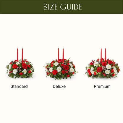 Holiday Soiree Centerpiece –  Gcg Flowers, Cary NC