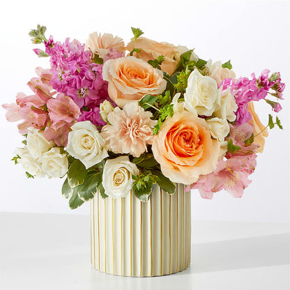 Paradise Bouquet with Ivory Vase –  Gcg Flowers, Cary NC