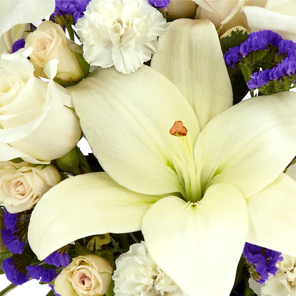 Sapphire Rush Bouquet –  Gcg Flowers, Cary NC