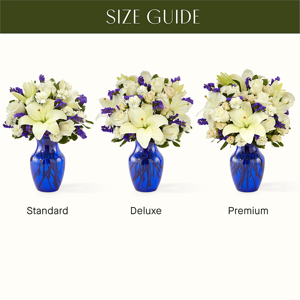 Sapphire Rush Bouquet –  Gcg Flowers, Cary NC