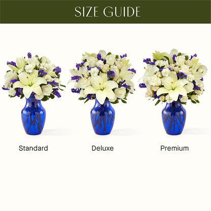 Sapphire Rush Bouquet –  Gcg Flowers, Cary NC