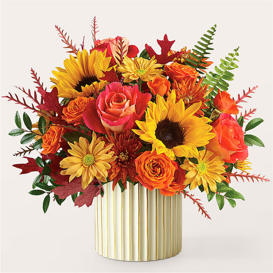 Fall Campfire Bouquet –  Gcg Flowers, Cary NC