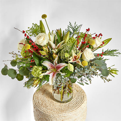 Berry & Bright Bouquet –  Gcg Flowers, Cary NC