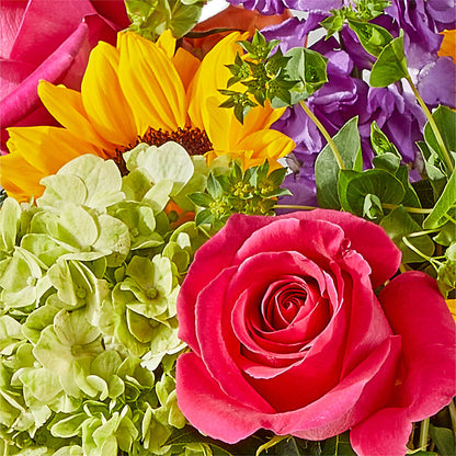 Vibrant Greetings Bouquet –  Gcg Flowers, Cary NC