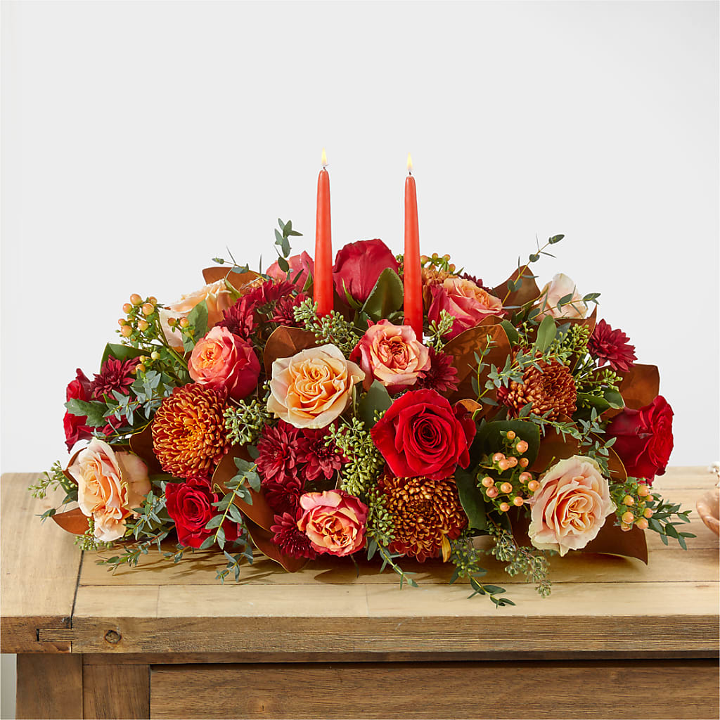 Gather Near Centerpiece –  Gcg Flowers, Cary NC