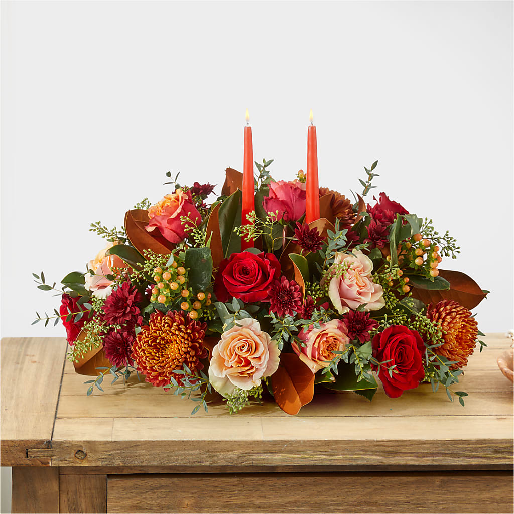 Gather Near Centerpiece –  Gcg Flowers, Cary NC