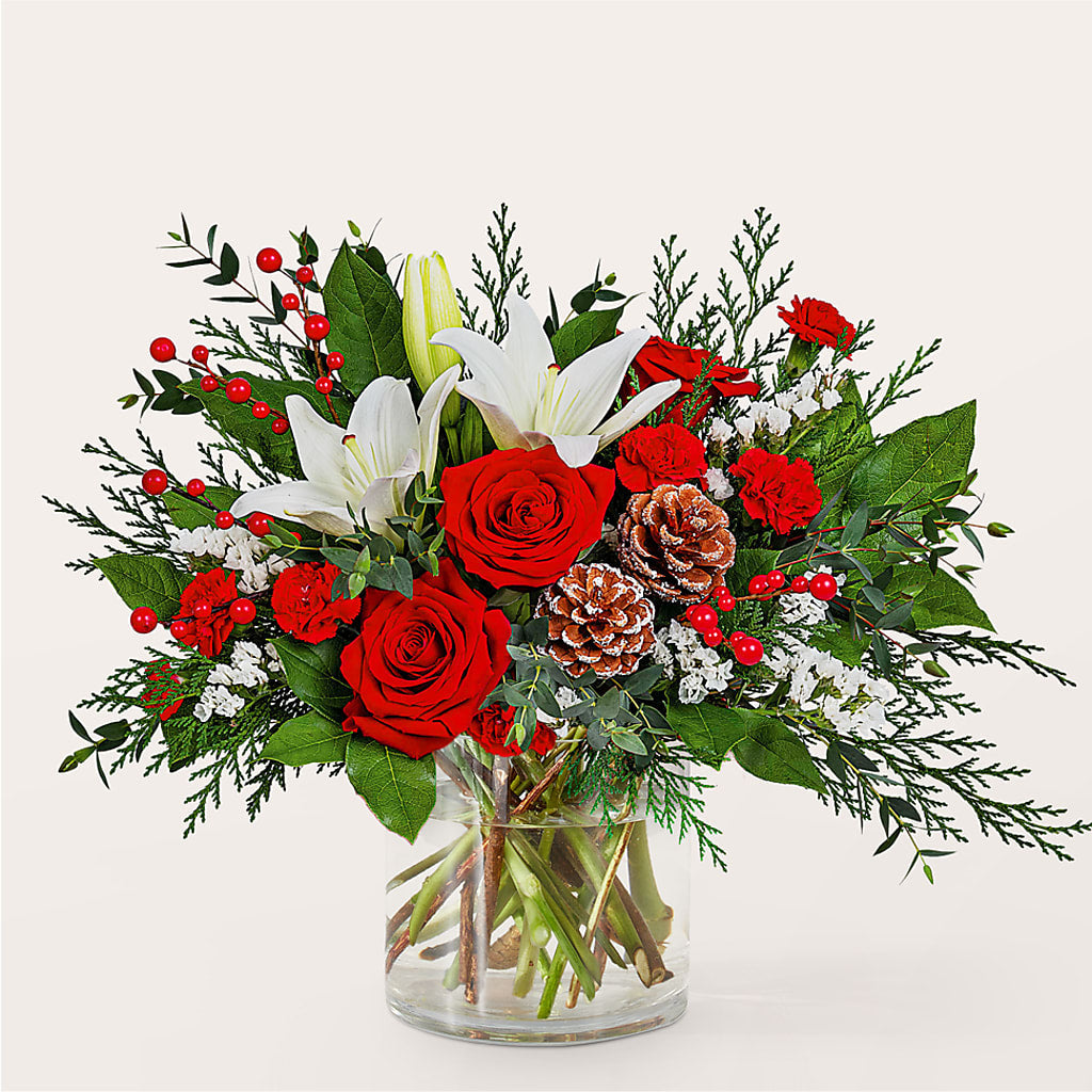 Best in Snow Bouquet –  Gcg Flowers, Cary NC