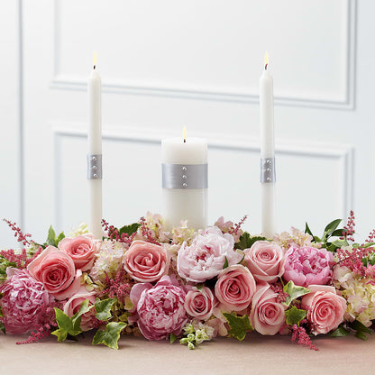 Worldwide Romance Unity Candle Arrangement –  Gcg Flowers, Cary NC