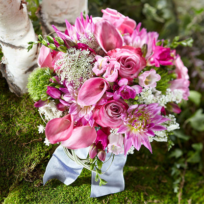 Pink Profusion Bouquet –  Gcg Flowers, Cary NC