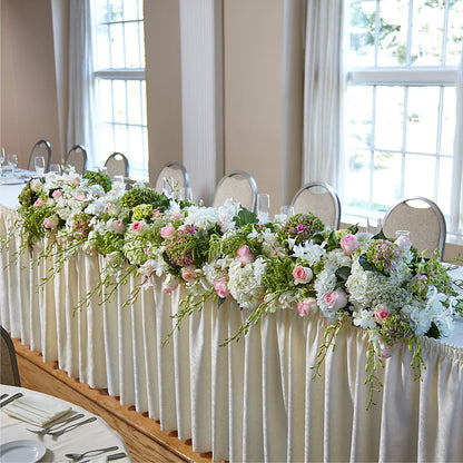 State of Joy Head Table Arrangement –  Gcg Flowers, Cary NC