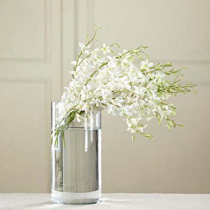 White Dendrobium Bouquet –  Gcg Flowers, Cary NC